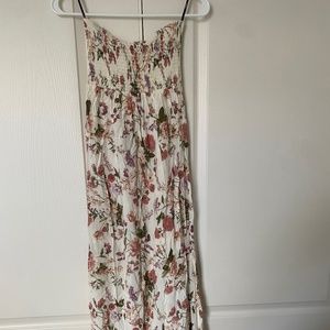Off shoulder maxi dress